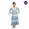 Kostuums voor Kinderen My Other Me Guadalquivir Flamenco danser Turkoois Maat 10-12 Jaar