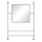 Wandspiegel Wit Kristal 52,5 x 12 x 73 cm