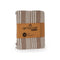 Multifunctionele sjaal Strepen 235 x 205 cm Wit Beige (8 Stuks)
