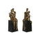 Bokstöd DKD Home Decor 9 x 8 x 26 cm Hars Glam