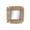 Wandspiegel DKD Home Decor Kristal Natuurlijk Jute (55 x 3 x 55 cm)