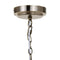 Plafondlamp 38 x 38 x 80,5 cm Gouden Metaal