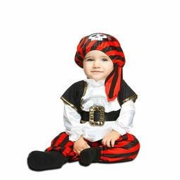 Kostuums voor Baby's My Other Me 0-6 Maanden Piraat Wit Multicolour (4 Onderdelen)