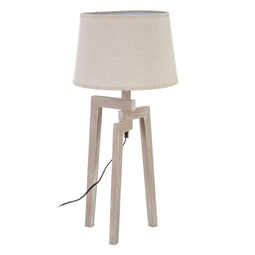 Bureaulamp 30 x 30 x 66 cm Hout