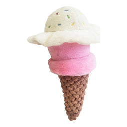 Knuffel voor honden Gloria Gloicecream IJs Polyester EVA-rubber