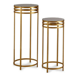 Set van 2 tafels Kristal Metaal (2 pcs)