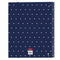 Ringmap Safta Paris Roze Marineblauw 27 x 32 x 3.5 cm
