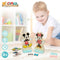 Figuren Disney 54 Onderdelen 4 Stuks 11,5 x 17,5 x 1,2 cm