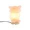 Bureaulamp DKD Home Decor Roze Zout Acacia 15 W 220 V 14 x 14 x 18 cm