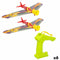 Vliegtuig Colorbaby Let's Fly Lanceerder 14,5 x 3,5 x 25 cm (6 Stuks)
