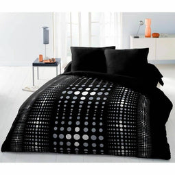 Noorse hoes HOME LINGE PASSION Steevy Zwart 220 x 240 cm