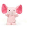 Knuffel voor honden Gloria Hoa Roze Olifant Polyester EVA-rubber