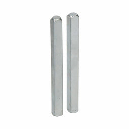 Lock square EDM CDD01 Staal 8 x 90 mm (2 Stuks)