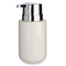 Zeepdispenser Berilo J1017-A-BLANCO Wit Zilverkleurig Metaal Keramisch 300 ml 7 x 14,5 x 8,5 cm (...