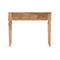 Zijtafel met 2 lades Bruin Mangohout 98 x 77 x 42 cm Strepen