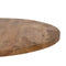 Table top Cirkelvormig Beige Mangohout 70 x 70 x 3 cm
