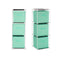 Planken Wit Munt Polypropyleen Ijzer TNT (Non Woven) 35 x 35 x 102 cm (6 Stuks)
