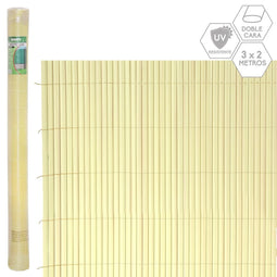 Schutting Beige PVC 1 x 300 x 200 cm