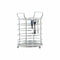 Bestekorganizer DKD Home Decor 11,5 x 11,5 x 15 cm Zilverkleurig Metaal