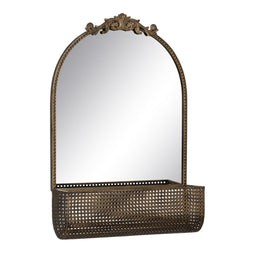 Wandspiegel Gouden Kristal Ijzer 47 x 17,5 x 53 cm