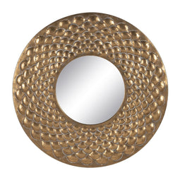 Wandspiegel Gouden Kristal Ijzer 81 x 3 x 81 cm