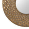 Wandspiegel Gouden Kristal Ijzer 81 x 3 x 81 cm