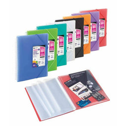 Organiser Map Carchivo Archivex-Star Transparant Rubber A4 Velcro
