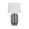 Bureaulamp DKD Home Decor Zilverkleurig Zwart Gouden Metaal Wit 220 V 50 W 28 x 28 x 47 cm (2 Stuks)