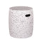 Kruk Terrazzo Wit 40 x 40 x 45 cm