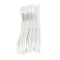 Kleerhangerset Dem Wit Plastic 12 Onderdelen 38 x 17,5 cm (8 Stuks)
