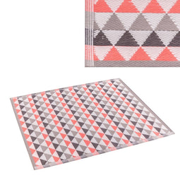 Outdoor Carpet Safos Grijs Koraal Polypropyleen 160 x 230 cm