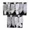 Kerst Decoratie Set Ziverachtig Lussen Polyester (8,9 x 11,4 x 3,8 cm) (4 Stuks)