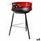 Barbecue Draagbare Aktive Hout Ijzer 37,5 x 70 x 38,5 cm (4 Stuks) Rood