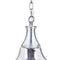 Plafondlamp 28 x 28 x 33 cm Kristal Metaal Zilver