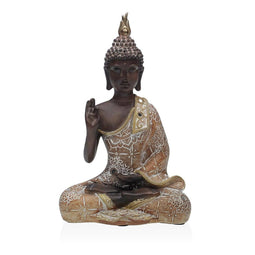 Decoratieve figuren Versa Boeddha 9 x 24,5 x 16 cm