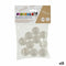 Materiaal voor handarbeid Ballen polyestyreen Ø 2,5 cm Wit (12 Stuks)