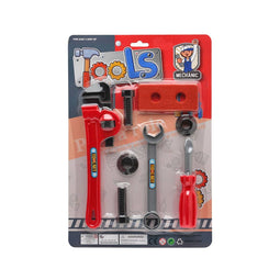 Gereedschapsset voor kinderen Tools Mechanic 8 Onderdelen