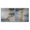 Schilderij Home ESPRIT Abstract Modern 100 x 4 x 100 cm (2 Stuks)