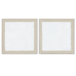 Schilderij Home ESPRIT Modern Stads 82,3 x 4,5 x 82,5 cm (2 Stuks)