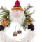 Kerstkroon Kerstman Multicolour Veren Plastic 40 x 35 x 8 cm