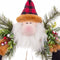 Kerstkroon Kerstman Multicolour Veren Plastic 40 x 35 x 8 cm