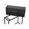 Plantenbakkenset DKD Home Decor 60 x 22 x 70 cm Zwart Metaal