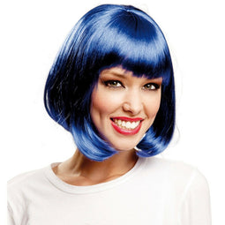 Pruik My Other Me Kort Blauw