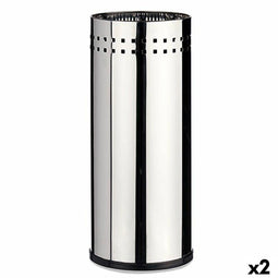 Paraplu Zilverkleurig Staal Plastic 21 x 50 x 21 cm (2 Stuks)