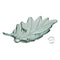 Middenstuk 35 x 19,5 x 11 cm Gerecycled glas Groen