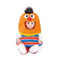 Kostuums voor Baby's My Other Me Epi Sesame Street (3 Onderdelen) Maat 0-6 Maanden