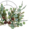Deurhanger Kerstmis Groen Natuurlijk Metaal Plastic 51 cm