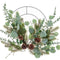 Deurhanger Kerstmis Groen Natuurlijk Metaal Plastic 51 cm