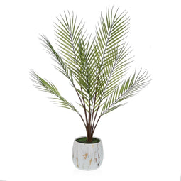 Decoratieve plant Versa Metaal Keramisch polyestyreen Plastic 46 x 71 x 43 cm