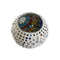 Kaarshouder DKD Home Decor Wit Multicolour Kristal 11 x 11 x 7 cm
